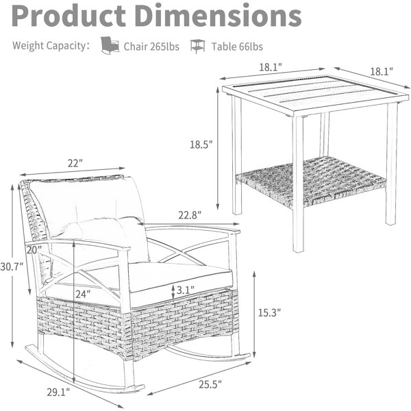 Dimensions du produit