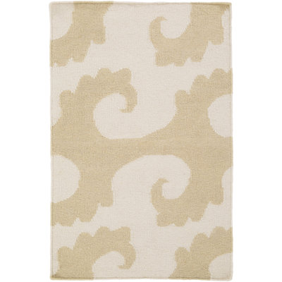 Byington Wool Floral Indoor Rug