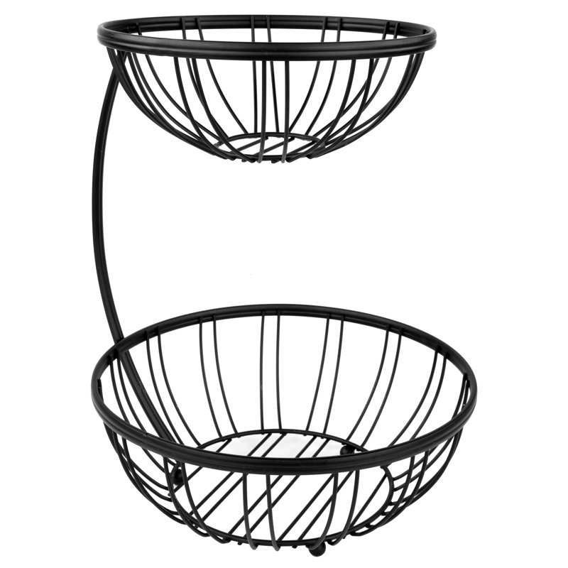 Spectrum Contempo Stainless Steel Fruit Bowl