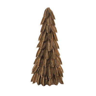 Coquillage scintillant bronze