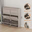 Range-chaussures avec 6 tiroirs rabattables et tablettes réglables, organisateur de rangement de chaussures caché en bois pour l'entrée, le couloir ou le salon-1969389724