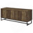 Chase Rustic Oak 2-Door TV Console