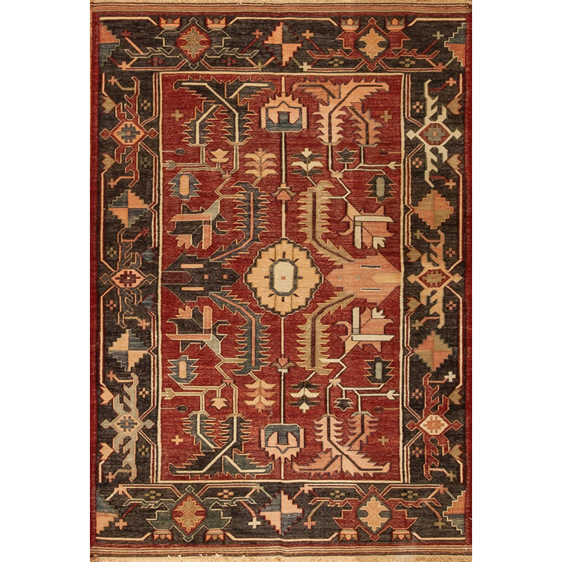 Discovery Hand Knotted Wool Area Rug