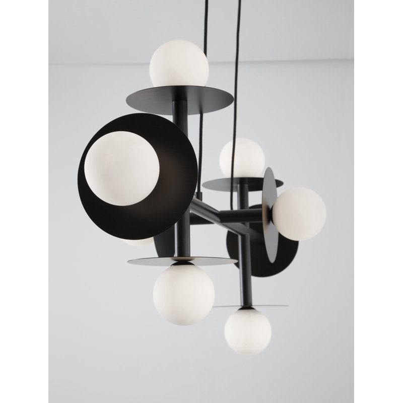 PIELO 8 - Light Black Novelty Pendant