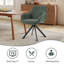 59cm Wide Upholstered Metal Dining Chairs-1793750031