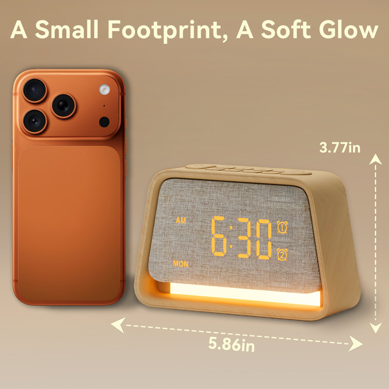 Wooden Sunrise Alarm Clock