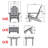Anette 6 - Person Patio Conversation Set-1289418936