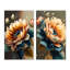 «Vibrant Sunflower», 2 pièces sur toile-2062045618-2062045630