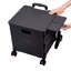 Dubreuil 49cm H x 40cm W Utility Cart with Wheels-1840482559