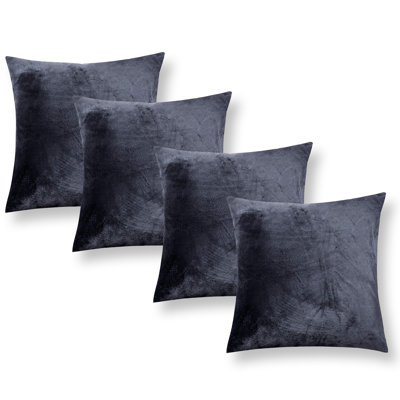 Apex Crushed Velvet Cushion Cover Set