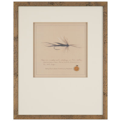 Early Black Stone Fly Print
