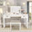 Mirrored Vanities Desk With Drawers