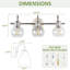 Éclairage pour meuble-lavabo avec abat-jour en verre transparent-1252954600-1253889298