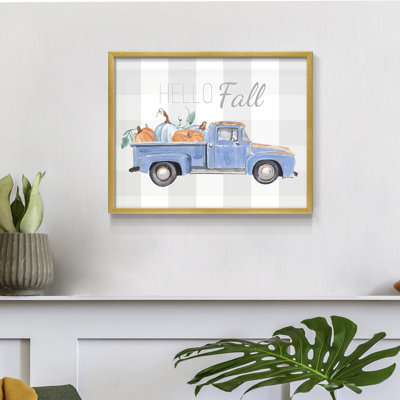 Happy Harvest II -Framed Print - Restickable