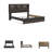 Drystan Bookcase Storage Bed-1602257074
