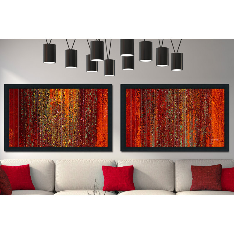«The Lord Pleades for Me Lamentations» 3: 58 - Ensemble de 2 reproductions d'art graphique encadrées sur acrylique