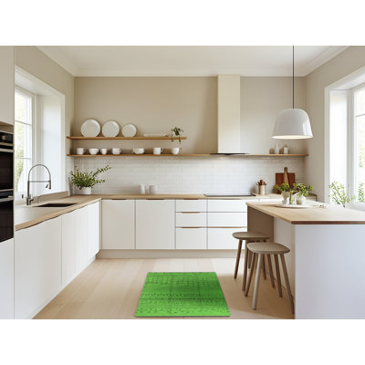 Tapis verts Mid-Century 1233