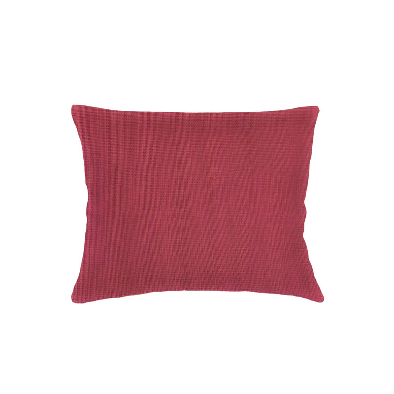So Soft Linen Linen Throw Pillow, 28"H x 36"W, Red, Down Blend