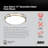 Melzina Acrylic LED Flush Mount-333637363
