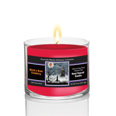 Bougie Harvest Moon I 9,6 oz en cire de soya dans un pot en verre