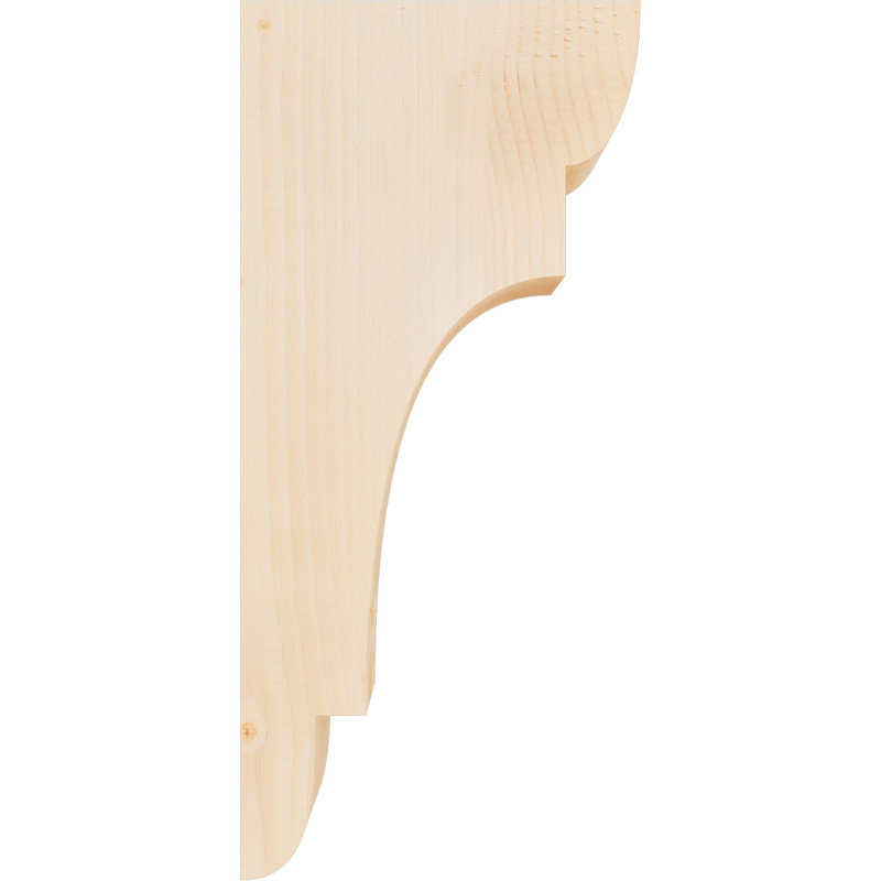 New Brighton Corbel, H 22 po x l 3,5 po x P 10 po, Sapin de Douglas, Lisse