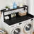 Washer Dryer Countertop With Shelf, 2-Tier Laundry Room Wood Topper With Edge-110205025