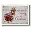 «Merry Little Christmas», reproduction d'art sur toile-96290992-96290993