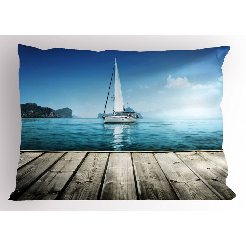 Coastal Polyester Sham Set, Twin
