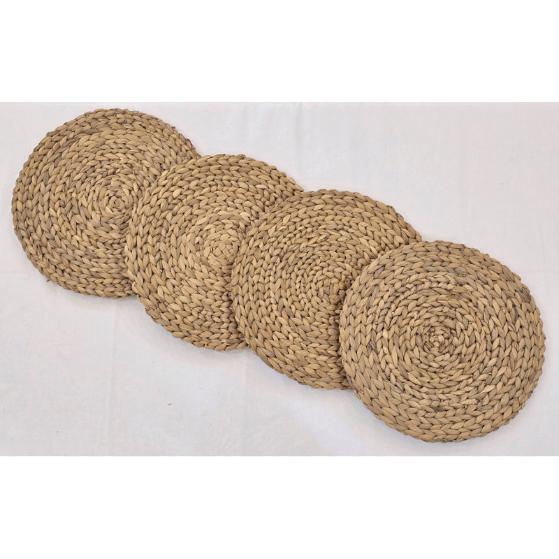 Ensemble de 4 napperons Water Hyacinth