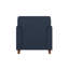 Chaise Adrey LeatherSoft avec structure aux coutures épurées-133597935-130563360