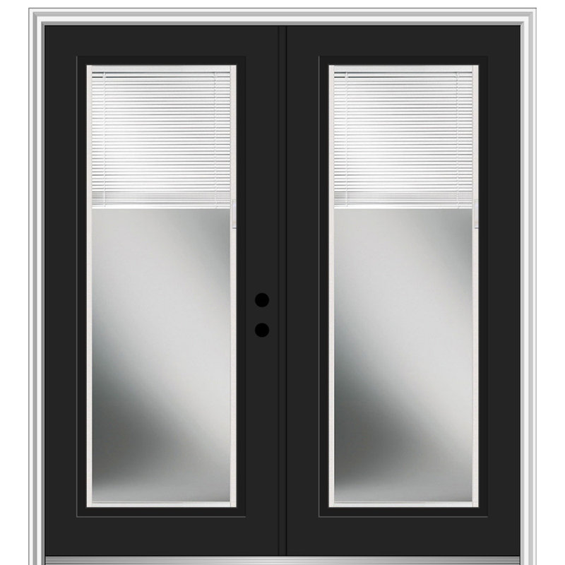 Portes d'entrée avant pré-montées en fibre de verre apprêtées internes, S'ouvre à gauche vers l'intérieur, Naval