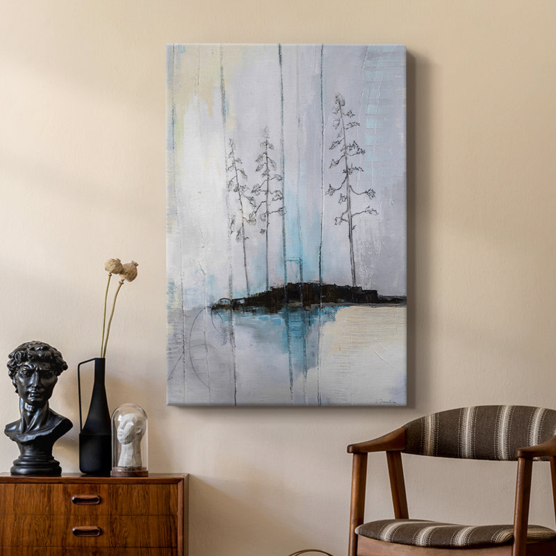 In The Company of Three - Custom Cavra Gallery, H 27 po x l 18 po