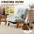 Corduroy Accent Chair With Adjustable Backrest,reclining Chair For Reading Room,living Room,apartment, Office（set Of 2）-831847701