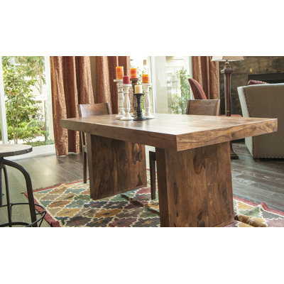 Lusby 36" Sheesham Solid Wood Dining Table