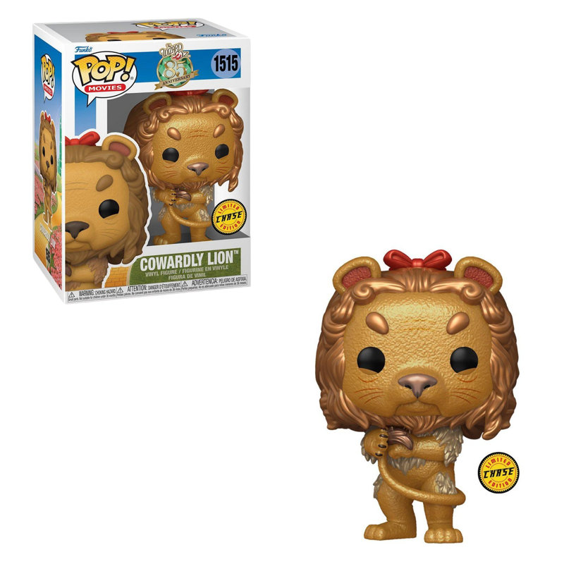 Funko Pop! Le 85e anniversaire de The Wizard of Oz - Lion lâche # 1515 - Variante Chase