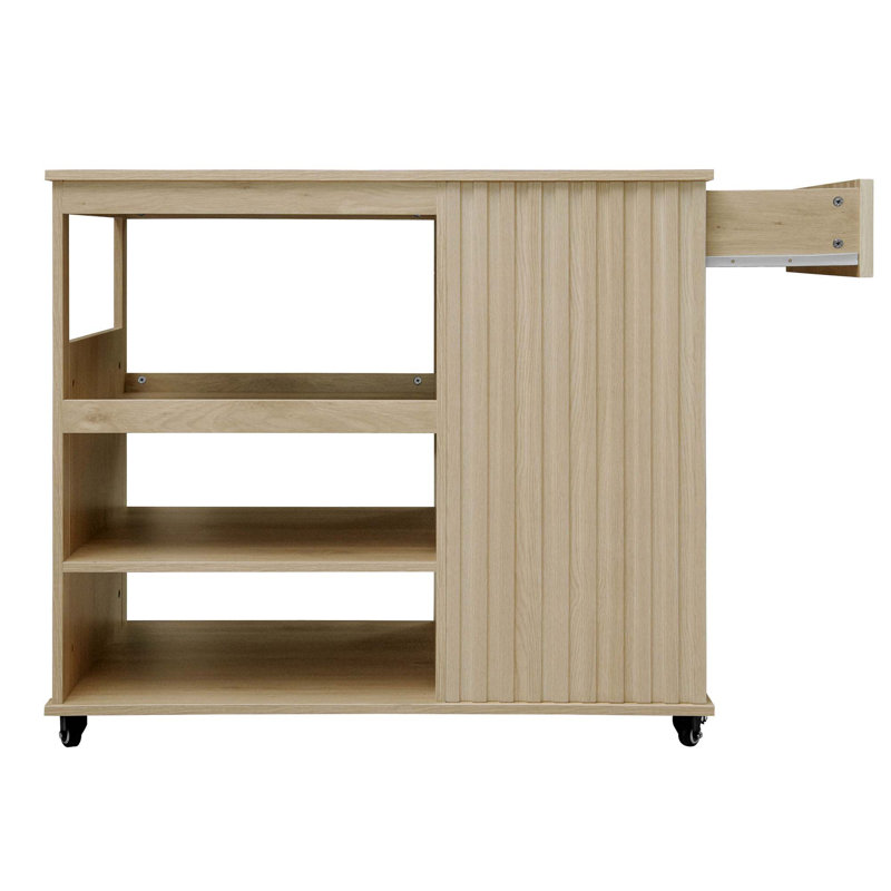 Kitchen Island Cart(No Include Stool)