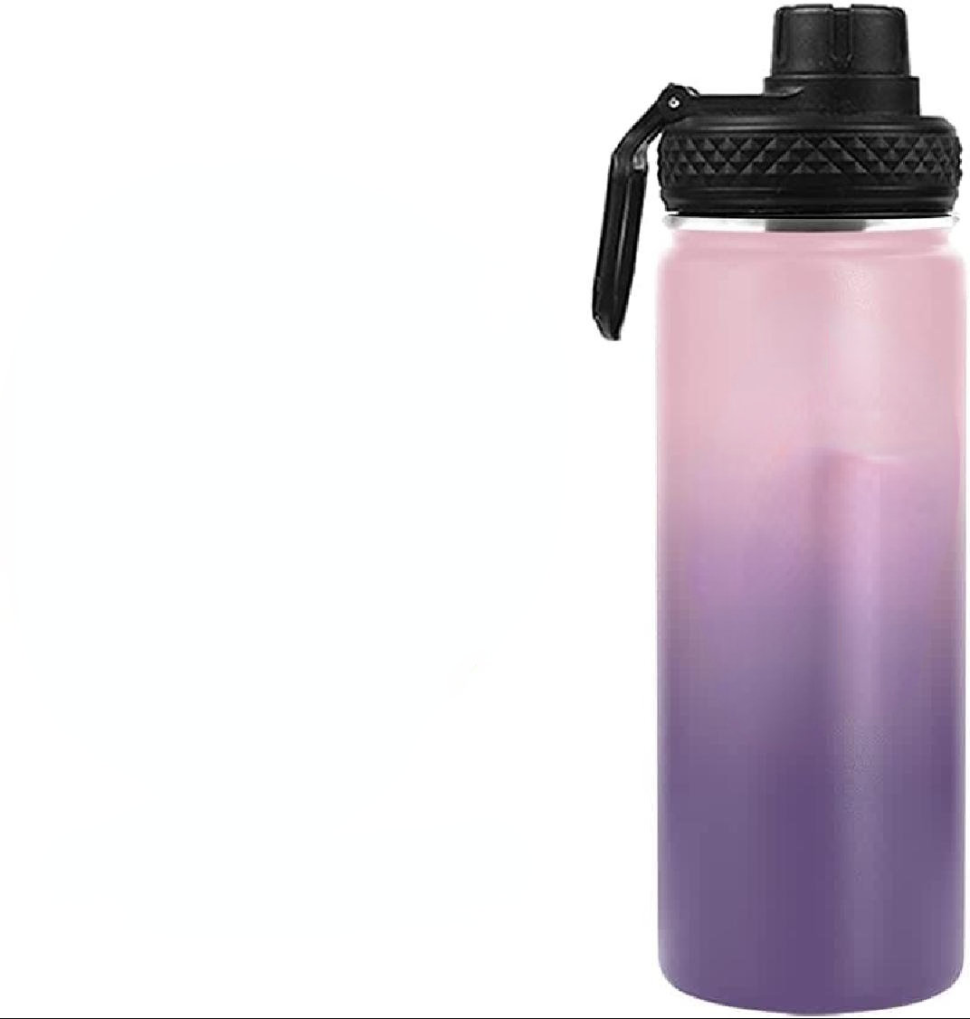 Orchids Aquae 32oz. Insulated Stainless Steel Wide Mouth Water Bottle