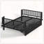 Platform Bed with Storage Drawers-124537450-124537453