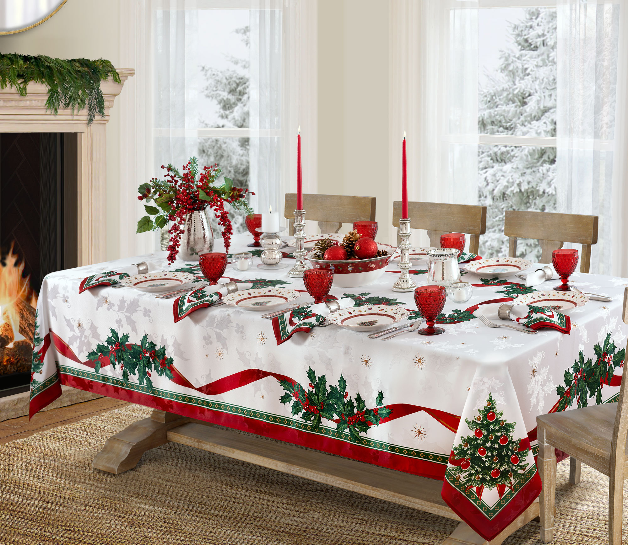 Villeroy & Boch Toy's Delight Christmas Tablecloth & Reviews