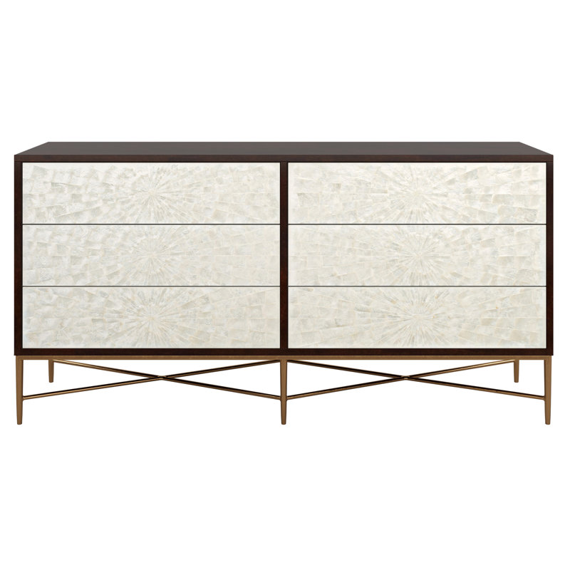 Adagio 6 Drawer Double Dresser