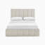 Rudasill Upholstered Ottoman Bed Frame - Vertically Stitched Contemporary Headboard-251823966-251823963