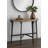 Elias 41'' Solid Wood Top Console Table