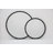Round Mirror With Bead Surrounded, Accent Wall Mirror-1500253243-1500253236