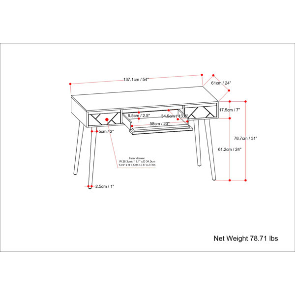 Dimensions du produit