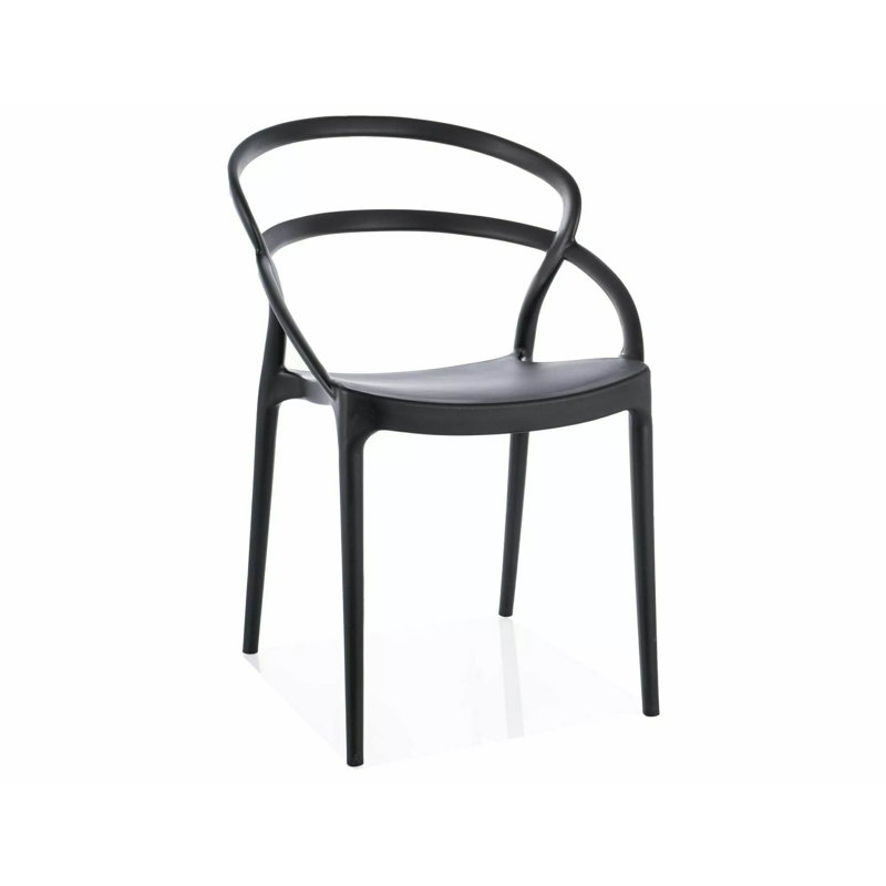 Audell 45cm H Dinning Chair, Black