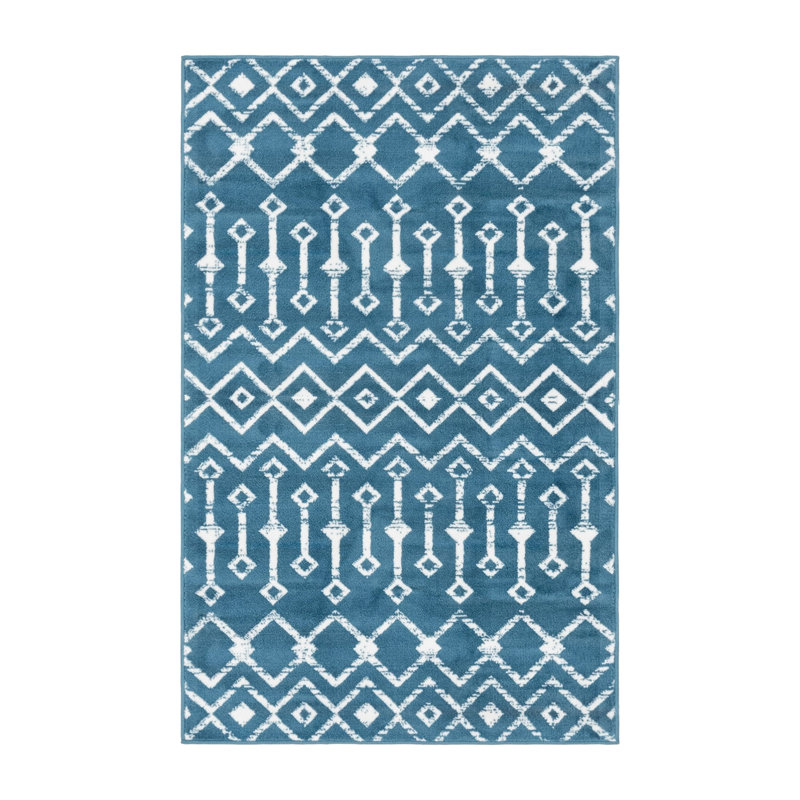 Balanger Geometric Indoor Rug, Rectangle 3'1" x 5'3"