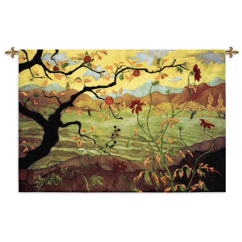Tapisserie pommier et fruits Cityscape, Landscape, Seascape