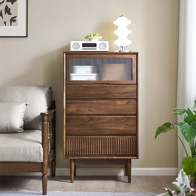 Buffet décoratif Retro Minimalist, Noyer