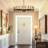 Black and Gold Chandelier, 24-Light Farmhouse Chandelier for Dining Room Lighting Fixtures Hanging, Industrial Modern Candle Chandelier for Foyer Living Room Entryway Bedroom -2135627842