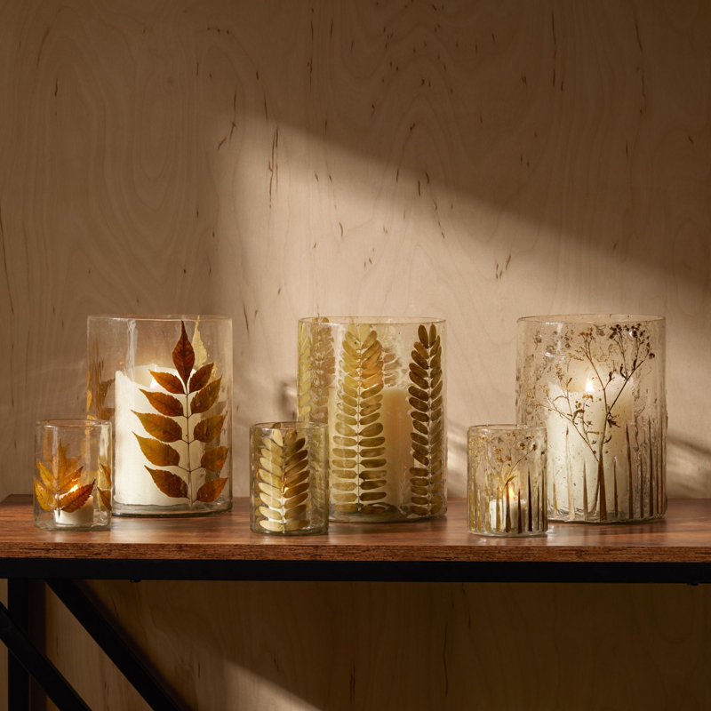 8'' H Glass Tabletop Votive Holder